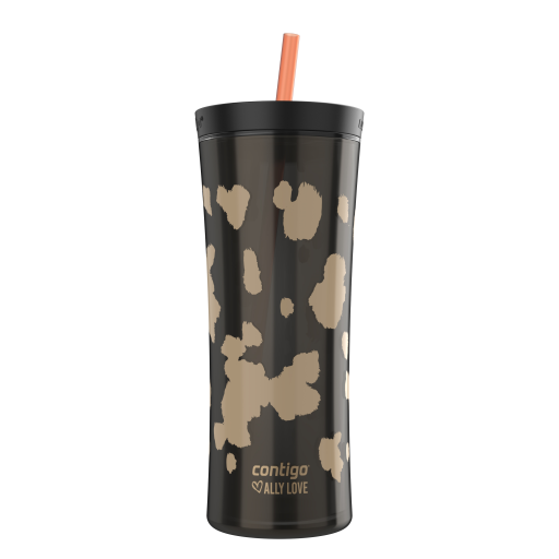 Contigo 2220921 Streeterville AUTOCLOSE Shake & Go Tumbler – 20 oz (591 mL), Licorice