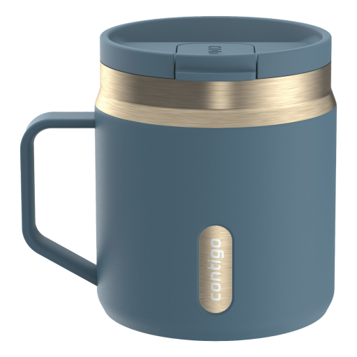 Contigo 2231099 Snapseal Thermal Travel Mug PVD - 14 oz Denim