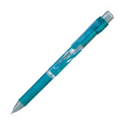 Porte-mine mécanique E-Sharp (0,5 mm), accents bleu ciel