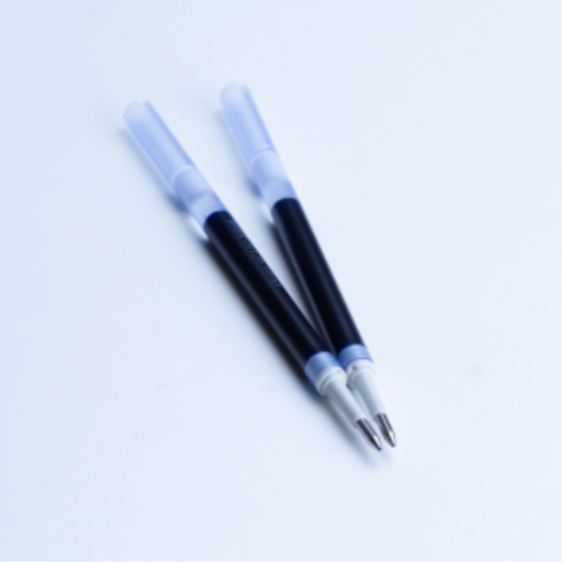 Recharge d'encre - Pour stylo-gel EnerGel, (0,7 mm) pointe moyenne, encre bleue, paquet de 2 recharges