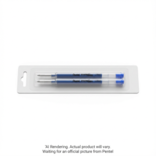 Refill Ink - For EnerGel Gel Pen, (0.5mm), Needle Point, Blue Ink, 2PC Pack