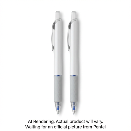 Pentel Floatune, Retractable Advanced Rollerball Pen, 0.5mm Tip, Black Ink, 2PC Pack