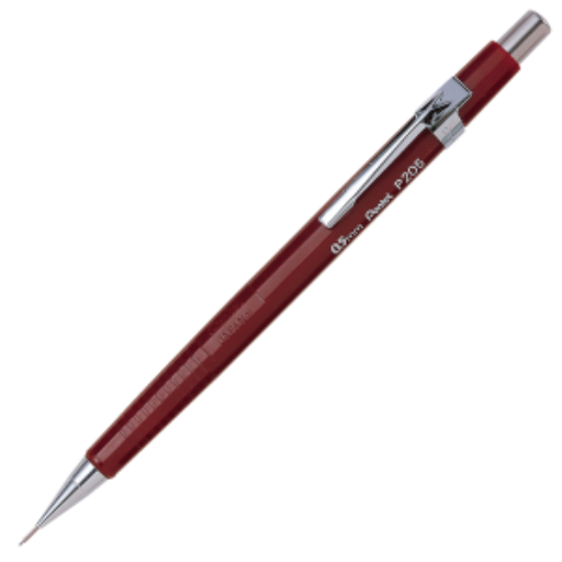 P200 Mechanical Pencil (0.5mm) Red Barrel