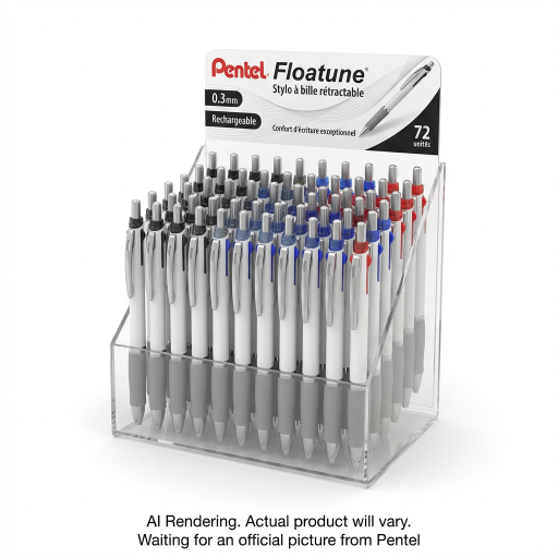 Pentel Floatune Retractable 0.3mm 6DZ Display - French