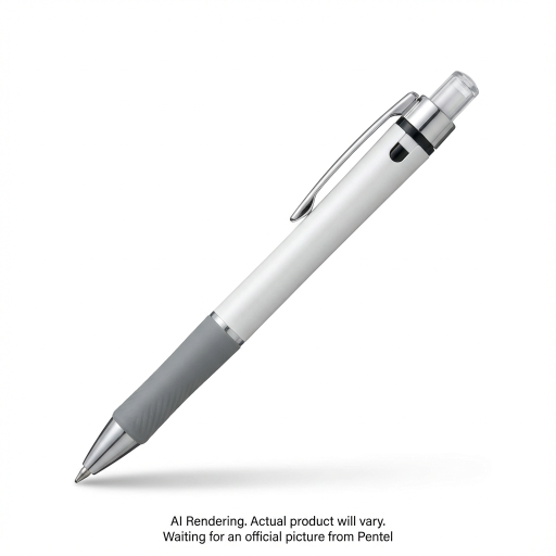 Pentel Floatune, Retractable Advanced Rollerball Pen, 0.5mm Tip, Black Ink