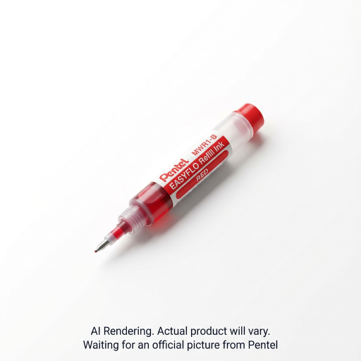 Refill ink for Whiteboard Marker EASYFLO, Red Ink