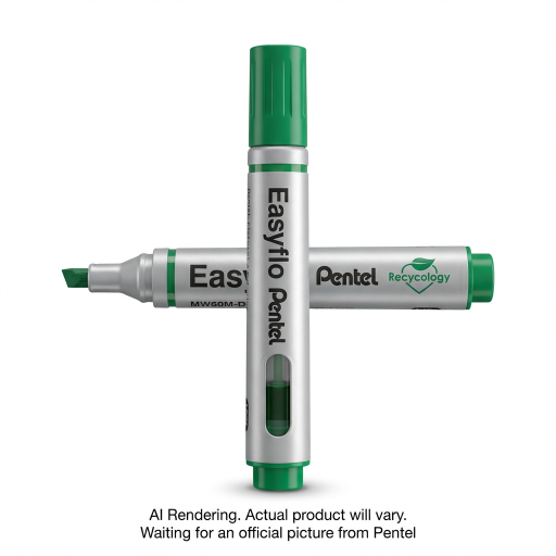 Easyflo White Board Marker (1.3/5.2mm) Green Ink