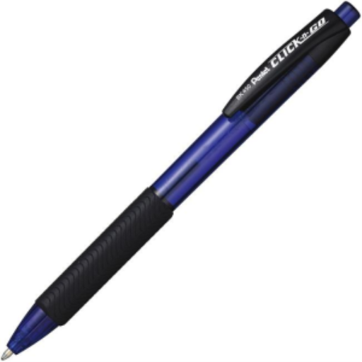 Stylo-bille rétractable Click-N-Go, (1,0 mm), encre bleue