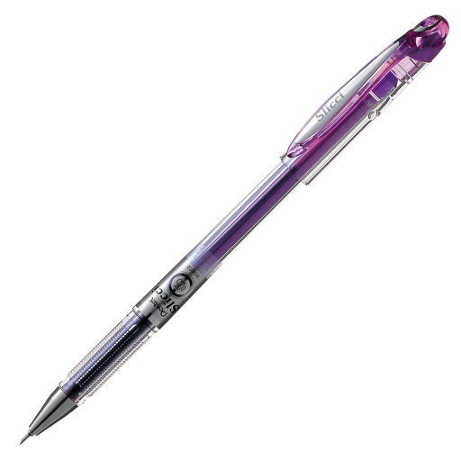 Pentel Arts Slicci (0.25mm) Extra Fine Tip Gel Pen - Violet Ink