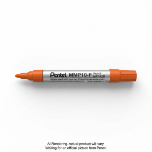 Pentel Paint Marker, Medium Point (4.5mm), Bullet Tip, Orange Ink