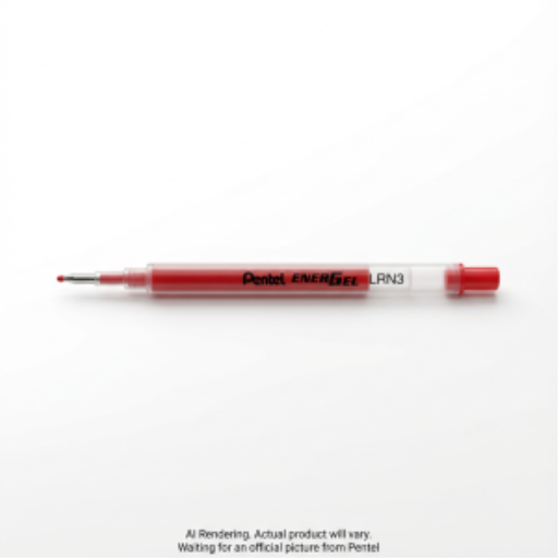 Refill Ink for EnerGel Gel Pen, (0.3mm) Ultra Fine Needle Tip, Red Ink