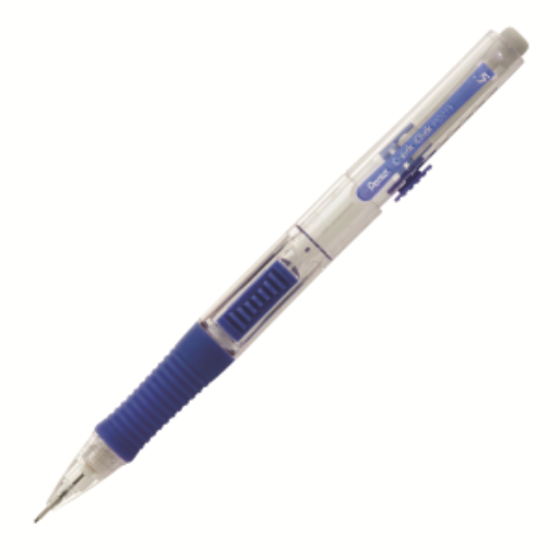 Quick Click Retractable Mechanical Pencil (0.5mm), Blue Barrel
