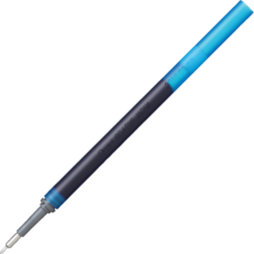 Refill Ink - For EnerGel Infree Gel Pen, (0.5mm) Fine Point Needle Tip, Blue Ink