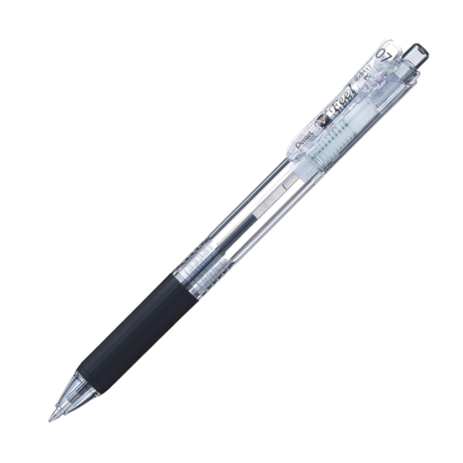 Stylo-bille rétractable V Feel, (0,7 mm), encre noire