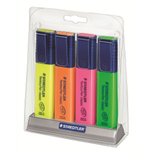364-SC4 STAEDTLER-Mars Limited HIGHLIGHTER TEXTSURFER ASS.
