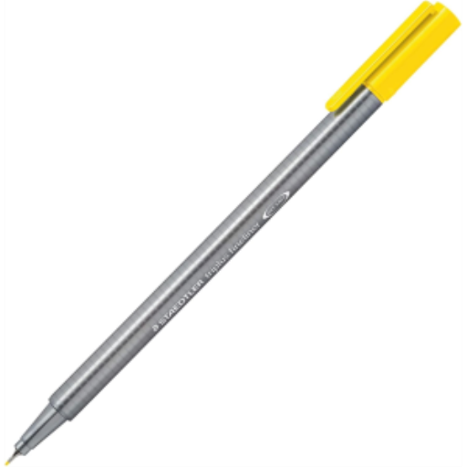 Fineliner triplus 0.3mm light yellow