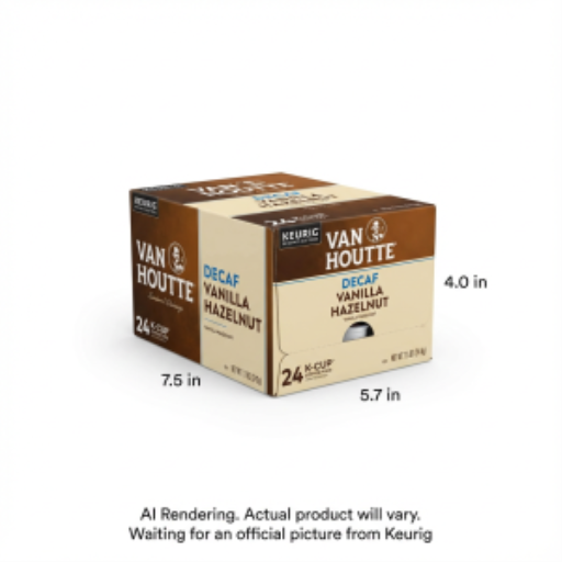 Van Houtte® Coffee Single Serve - Vhou Kc Rs Van Hazl Decaf Li 24Ct Sl