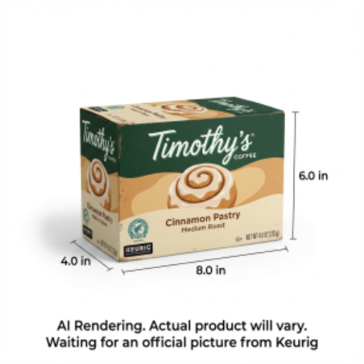 Timothy'S® Coffee Single Serve - Timy Kc Rs Cinn Pastry Med Rst N 24Ct Sl