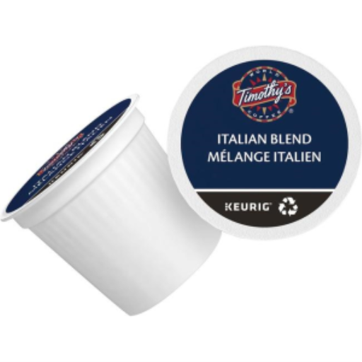 COFFEE-K CUP TIMOTHY'S ITALIAN BLEND (01002) 24/BX