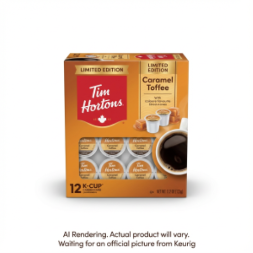 Tim Hortons Coffee Single Serve - Thtn Kc Caramel Toffee Bil 12Ct