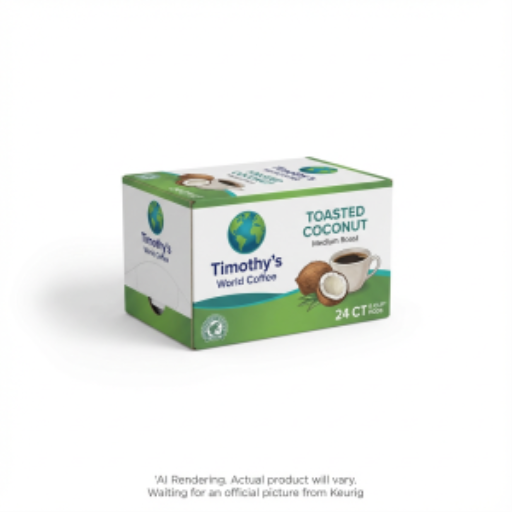 Timothy'S® Coffee Single Serve - Timy Kc Rs Toasted Coconut 24Ct Sl