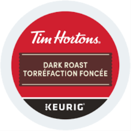 COFFEE-K CUP TIM HORTONS DARK ROAST (11307) 24/BX