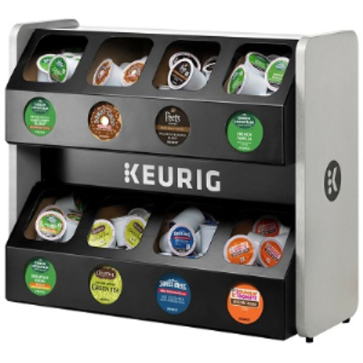 STORAGE SHELF-KEURIG, CAPACITY 8 BOXES 1/EA