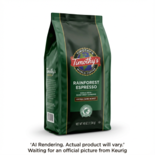 Timothy'S® Coffee Whole Bean - Twc Rainforest Espresso Rac Be