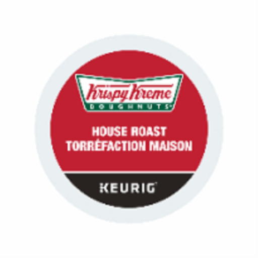 COFFEE-K CUP KRISPY KREME LIGHT MEDIUM HOUSE ROAST, 30/BX 30/BX