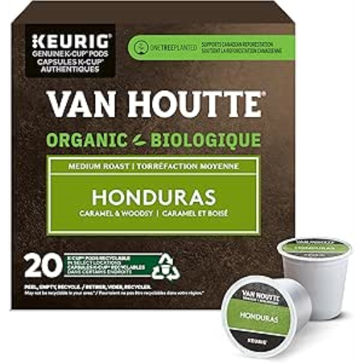 COFFEE-K CUP VAN HOUTTE HONDURAS EXTRA BOLD MEDIUM ROAST 20/BX