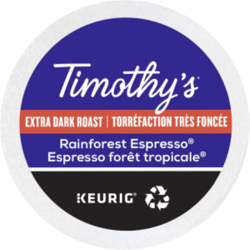 TWC RAINFOREST ESPRSO X BOLD KCUP