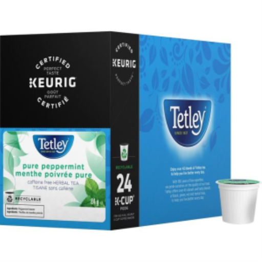 TEA-K CUP TETLEY PURE PEPPERMINT 24/BX 24/BX