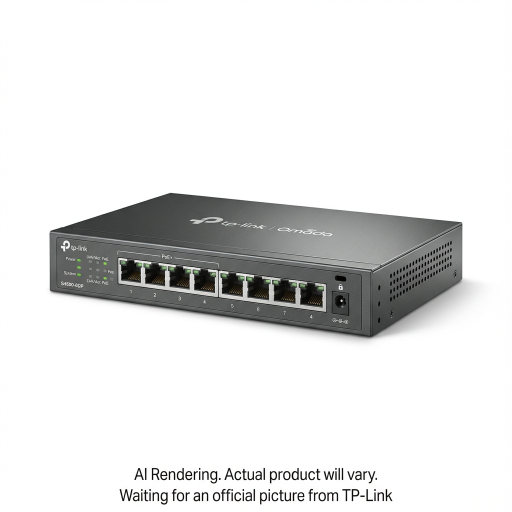 Omada Pro 8-Port Gigabit Smart Switch with 4-Port PoE+