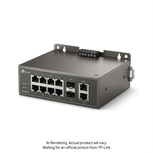 Switch industriel administrable facile 8 ports Gigabit Omada