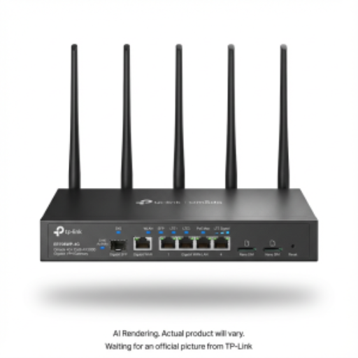 Passerelle VPN Omada 4G+ Cat6 AX3000 Gigabit avec 4 ports PoE+