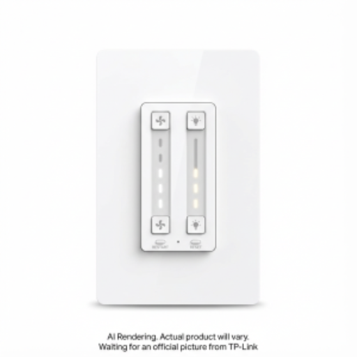 Interrupteur de commande et variateur intelligent pour ventilateur de plafond