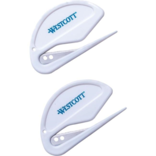 Letter Opener Mini "Zip" Style, 2 per card / Coupe-papier miniature "Zip", 2 sur carte