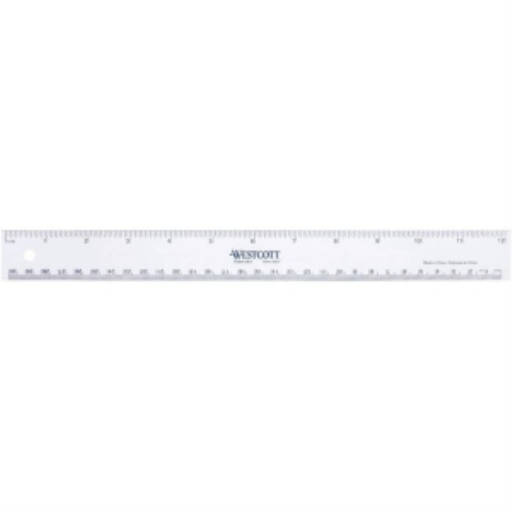 30cm/12” – 1/16” & mm Scales / 
30cm/12 po – 1/16 po et mm