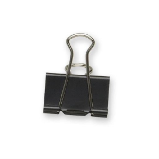 Fold Back Clips 1-5/8" – 42 mm - 12 Per Box / Pinces à ressort 1-5/8 po – 42 mm - 12 par boîte
