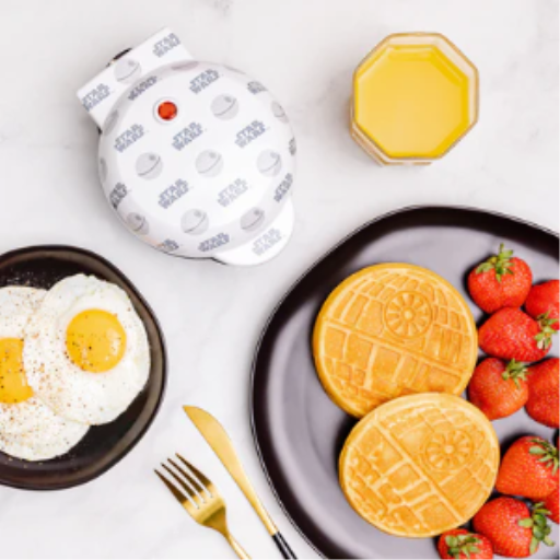 Star Wars: Death Star 4-Inch Mini Waffle Maker – Fully Operational Non-Stick Space Station Baker