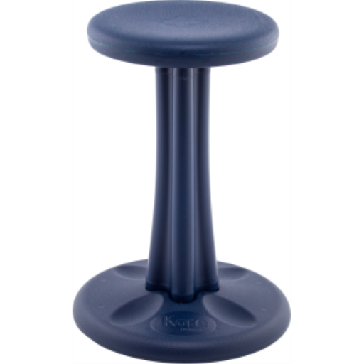 Kore Wobble Stool 47cm, Dark Blue