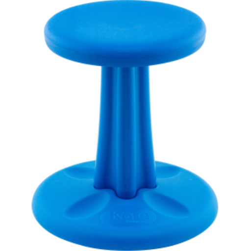 Kore Wobble Stool 36cm, Blue