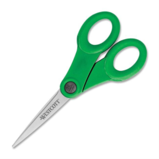 7” Pointed KleenEarth® Antimicrobial Scissors - Green Handles / 
Ciseaux antimicrobiens KleenEarth® bouts pointus 7 po - poignées vertes