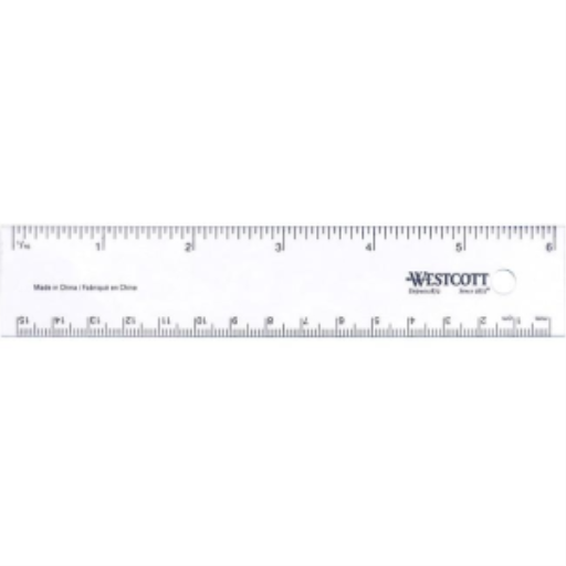 15cm/6” – 1/16” & mm Scales / 
15cm/6 po – 1/16 po et mm