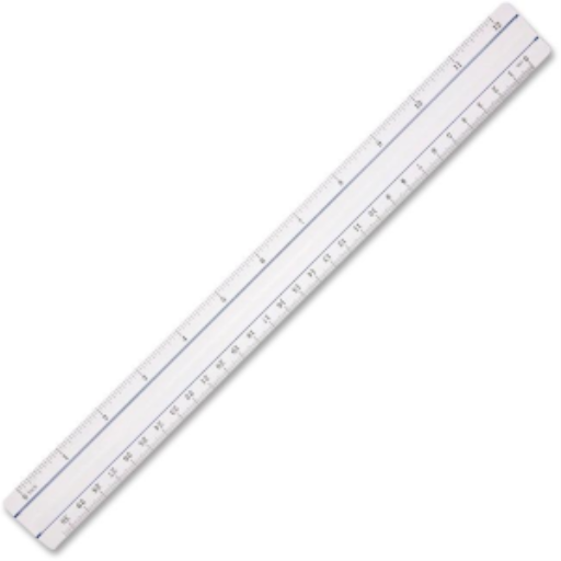 30cm/12" Magnifying Ruler / 
Règle grossissante de 30cm/12 po