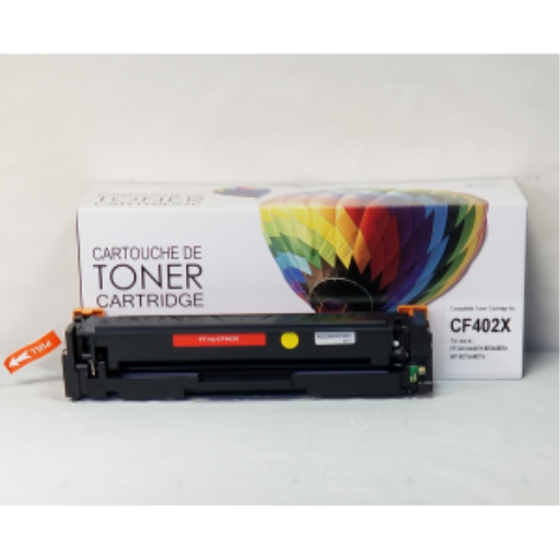 CTCF402X TONER JAUNE COMPATIBLE HP #201X POUR M252DW