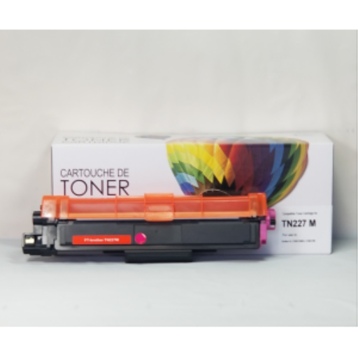 Balloon Brand CTTN227M Compatible Brother TN227M High Yield Toner Cartridge – Magenta, 2,300 Pages