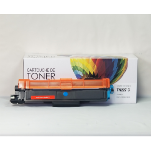 Balloon Brand CTTN227C Compatible Brother TN227C High Yield Toner Cartridge – Cyan, 2,300 Pages