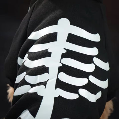 Combinaison Onesie Crâne de Chien Halloween | Costume Onesie pour Chien