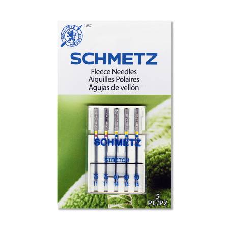 Aiguilles pour molleton SCHMETZ #1857 - Assortiment 75/11 (2), 90/14 (3)